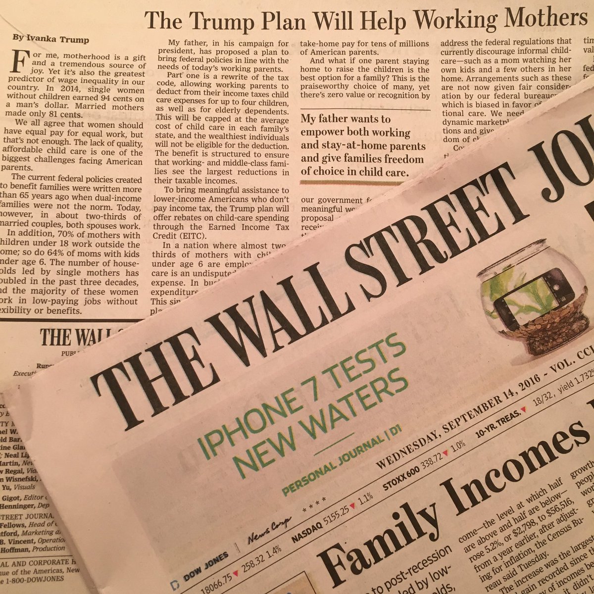 “America's Working Families Plan”, outlined in my Op-Ed in the @WSJ. For the full plan visit:https://t.co/YfMVDCQSbV https://t.co/8F16Bz2X1o