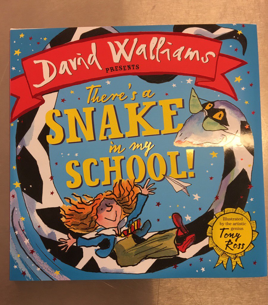RT @davidwalliams: I am very excited that the first copy of my brand new picture book with Tony Ross has arrived today! https://t.co/qK8VcN…