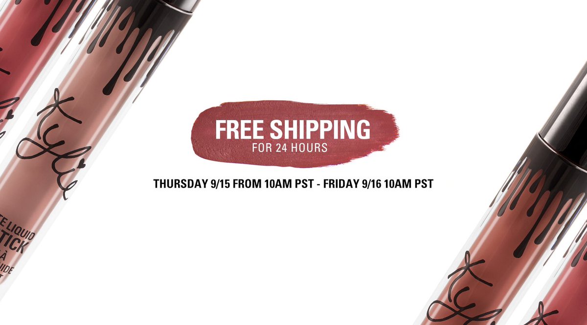 24 HOURS OF FREE SHIPPING. RIGHT NOW ON https://t.co/6Qgyudbedy all your favs available! https://t.co/6wNw6GR6e5