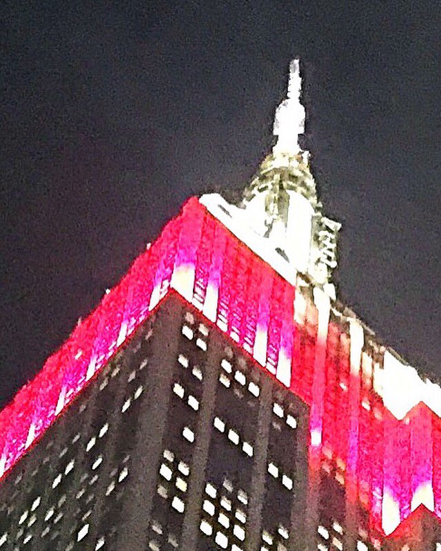 Good night New York. @EmpireStateBldg https://t.co/o37eJMfzn9