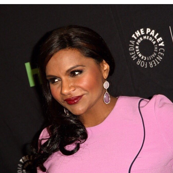 Mindy Lahiri pink at #PaleyFest https://t.co/feLWi2pstf