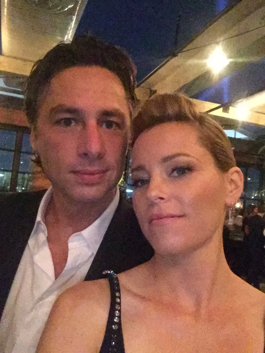 RT @zachbraff: Reunited with my baby mama @ElizabethBanks ???? https://t.co/2yYSSxNQ77