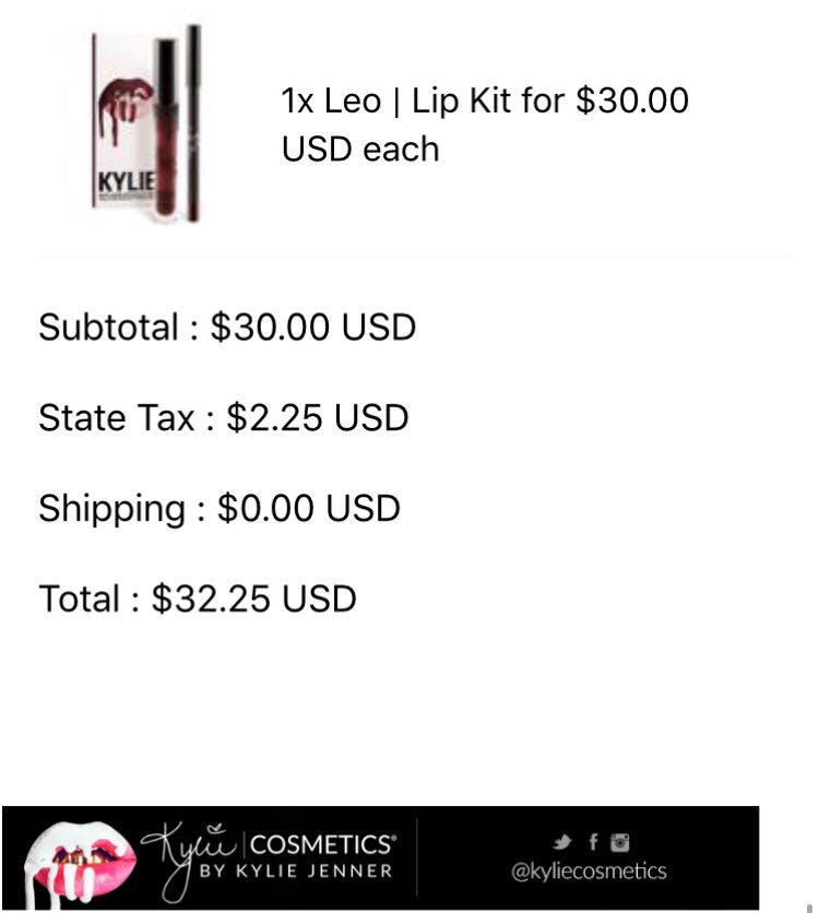 RT @Reebitch: @KylieJenner third times the charm! ???? thanks ky for the restock and extension on free shipping !!!!! ❤️❤️ https://t.co/9uEmKw…