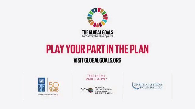 RT @UN: Ahead of next week's #UNGA events, play your part & help us tell everyone why the #GlobalGoals matter. https://t.co/9T0DqH50SD