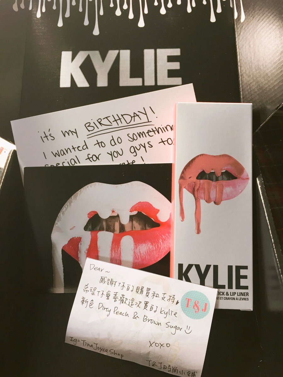 RT @jessica990509: Finally got my Dirty Peach!???????????? @kyliecosmetics @KylieJenner  
Thanks from Taiwan https://t.co/Hrz1BRr9if