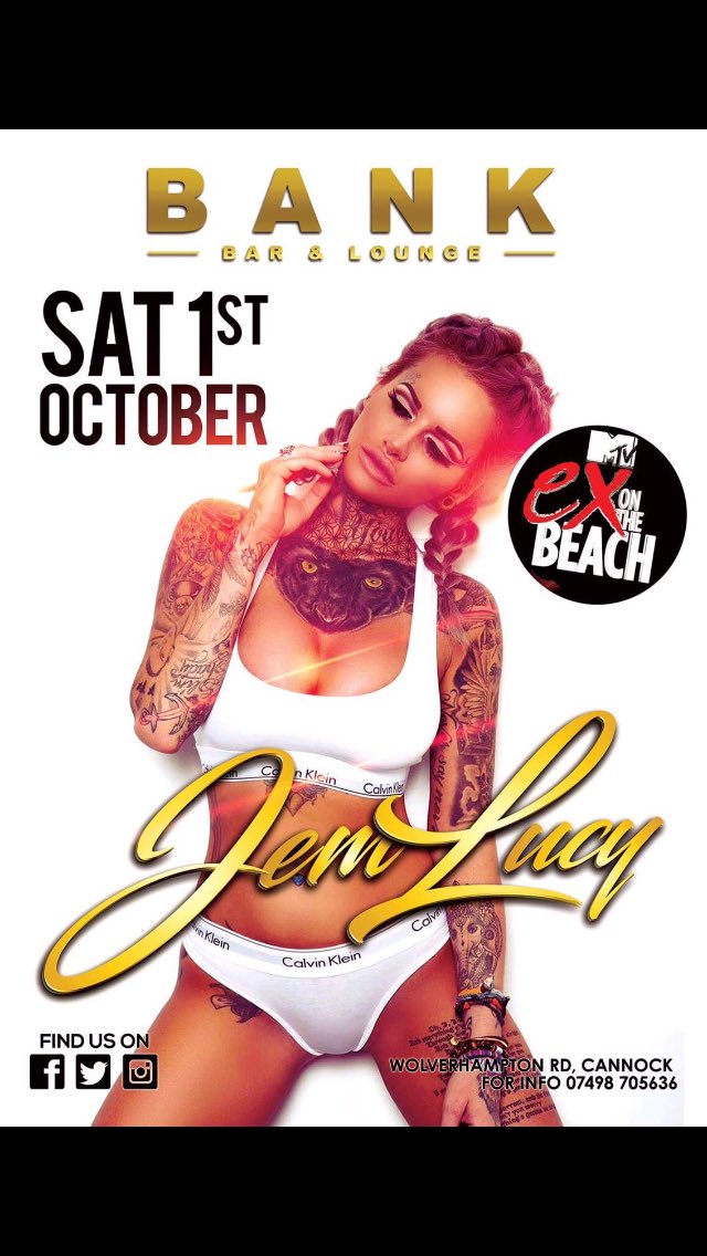 So excited for @bankbarcannock on the first of October !!!! And also @samoanjoes afterwards !! https://t.co/flOmb7gtRL