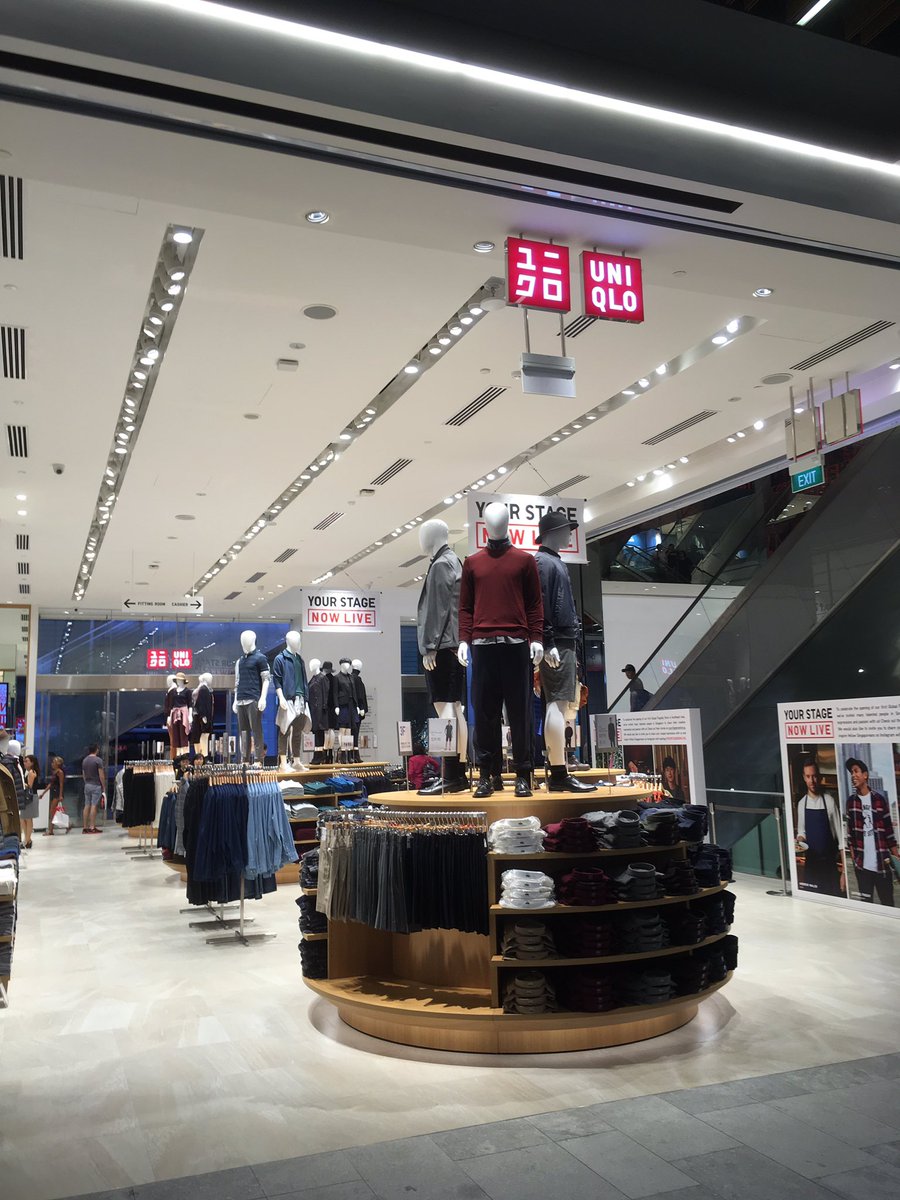 ちょっと頼光して、new openのUNIQLO偵察、兼ハロウィンコスプレの妄想。