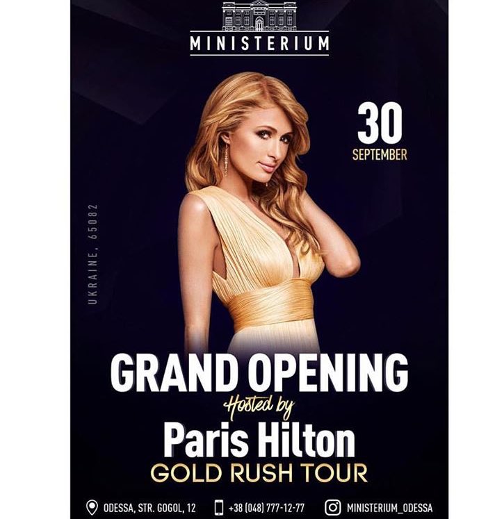 Hey #Ukraine! See you at the grand opening of @m#Ministerium for my #GoldRushTour on September 30th!  ✨✨????✨✨ https://t.co/gU3NECYw1C