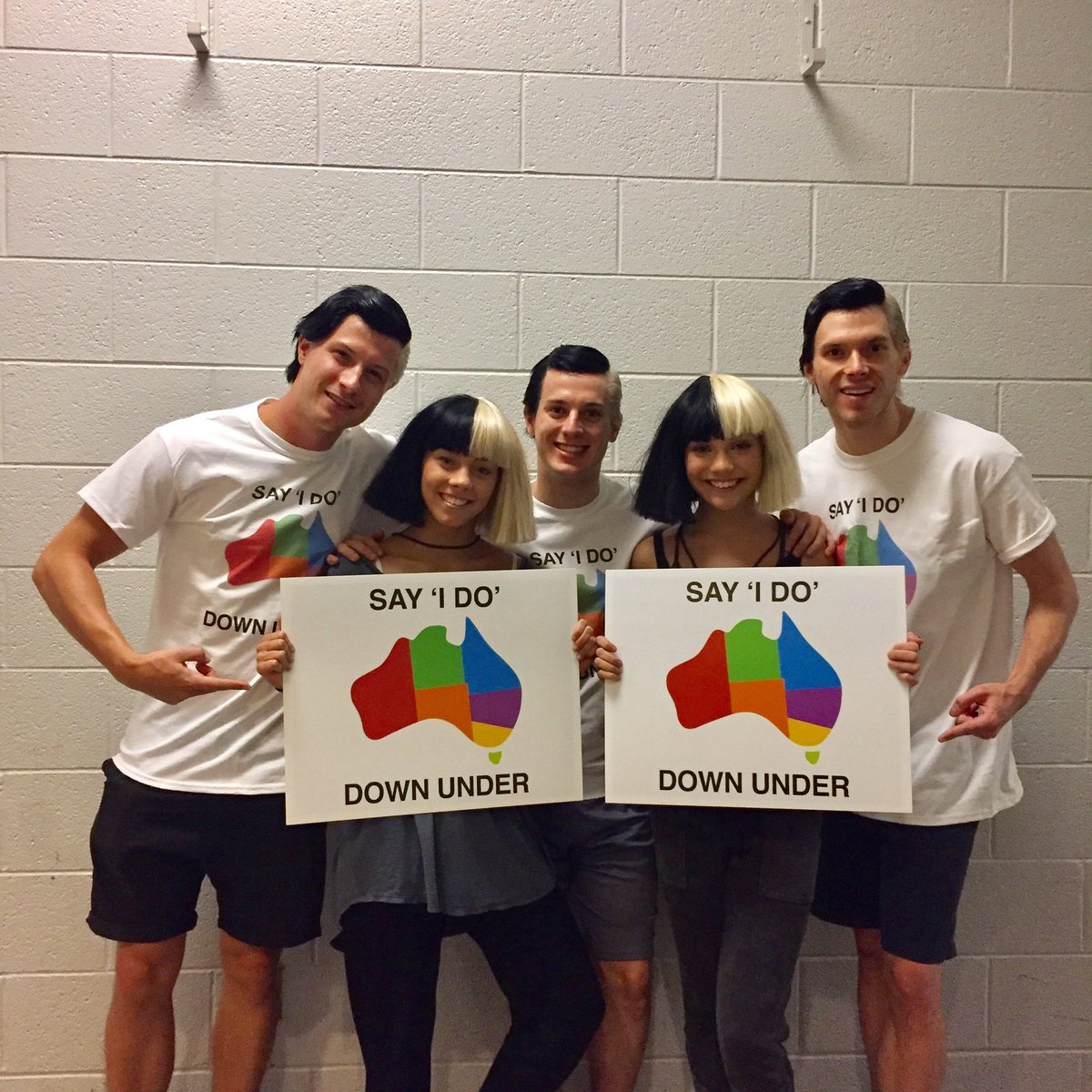 Team Sia supports marriage equality for everyone! @Sayidodownunder ????️‍???????????? https://t.co/3GSJqdDbFS