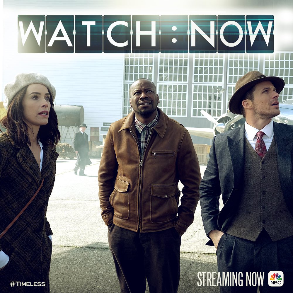 The #Timeless premiere last night was a dream. Stream it now on the @nbc App! : https://t.co/dq405816aq https://t.co/oLCSV0Z2u5