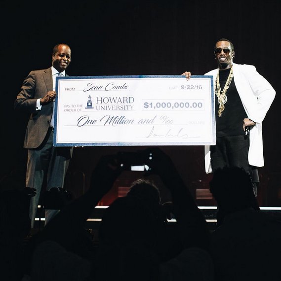 RT @ComplexMag: .@iamdiddy pledges $1 million donation to Howard University: https://t.co/LTlWchQ7Z2 https://t.co/0q9xbRQIFt