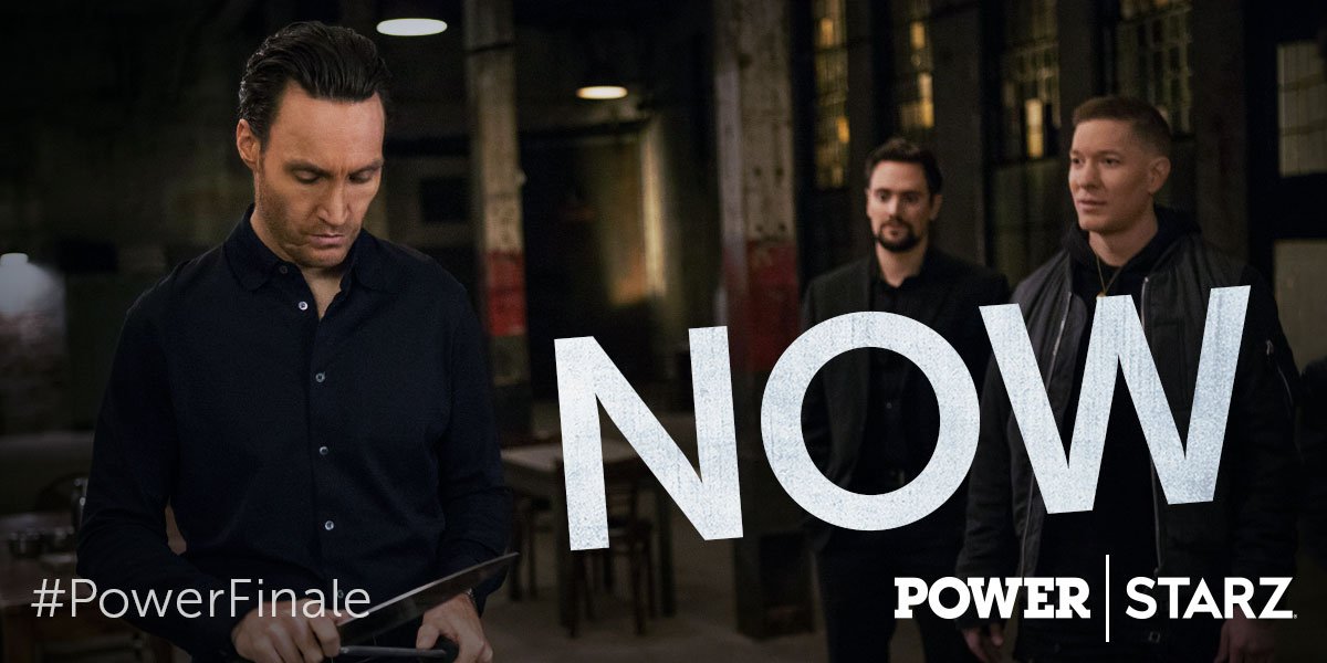 RT @Power_STARZ: The #PowerFinale begins NOW. ???? https://t.co/ULOQ17sJIK