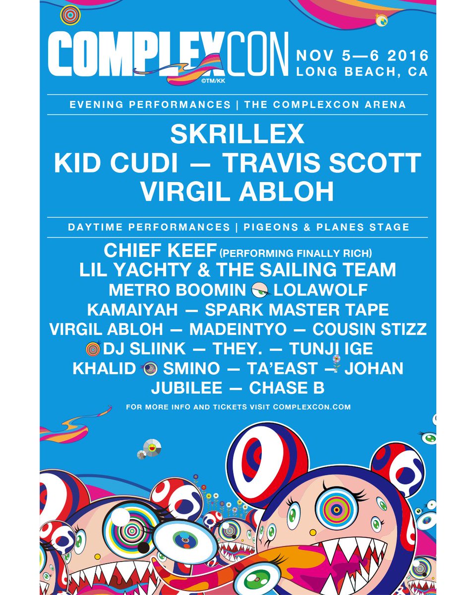 ????REMINDER???? 

Get your @ComplexCon tickets by 9/27 for home delivery????

????Tickets: https://t.co/X4OLlx7V3g ???? https://t.co/H9AtlPa005