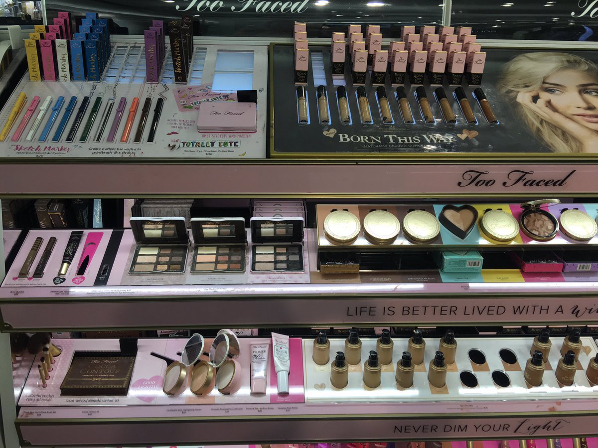 Feel like kid in candy store lol @TooFaced . Obsessed w lip inj xtreme but trying out the foundations #cruelty free https://t.co/1i6FAGvdiQ