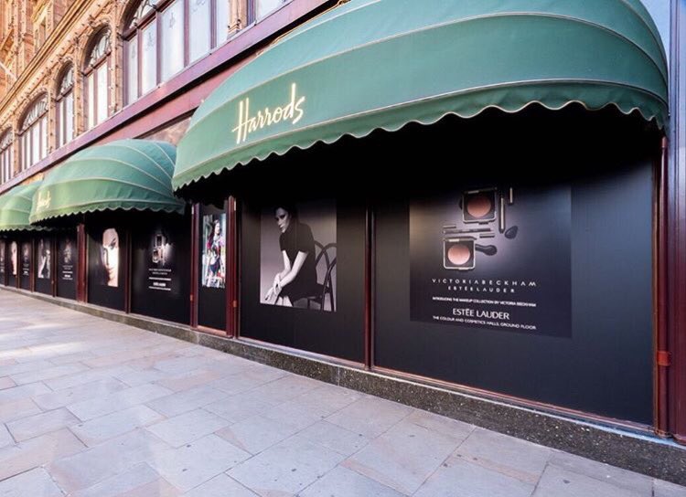 Thank you @Harrods!! 47 windows!! Excited to have my #VBxEsteeLauder make up collection available @Harrods! X vb https://t.co/P6mEVwvLen