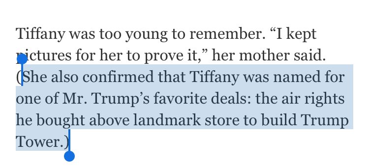 RT @kylegriffin1: No joke— Donald Trump named his daughter after one of his favorite deals: https://t.co/Y3CdRWaK1g https://t.co/DTtwVxwTSX