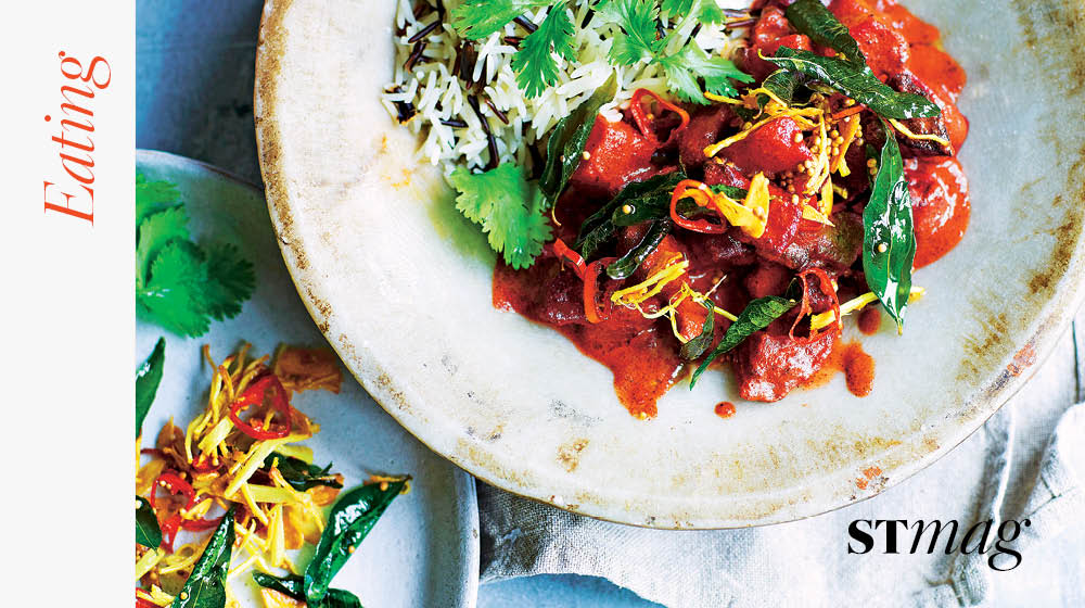 My intense beetroot curry recipe is out in the Sunday Times Magazine @SundayTimesFood today https://t.co/oB38HejZn2 https://t.co/PvT89GwOem