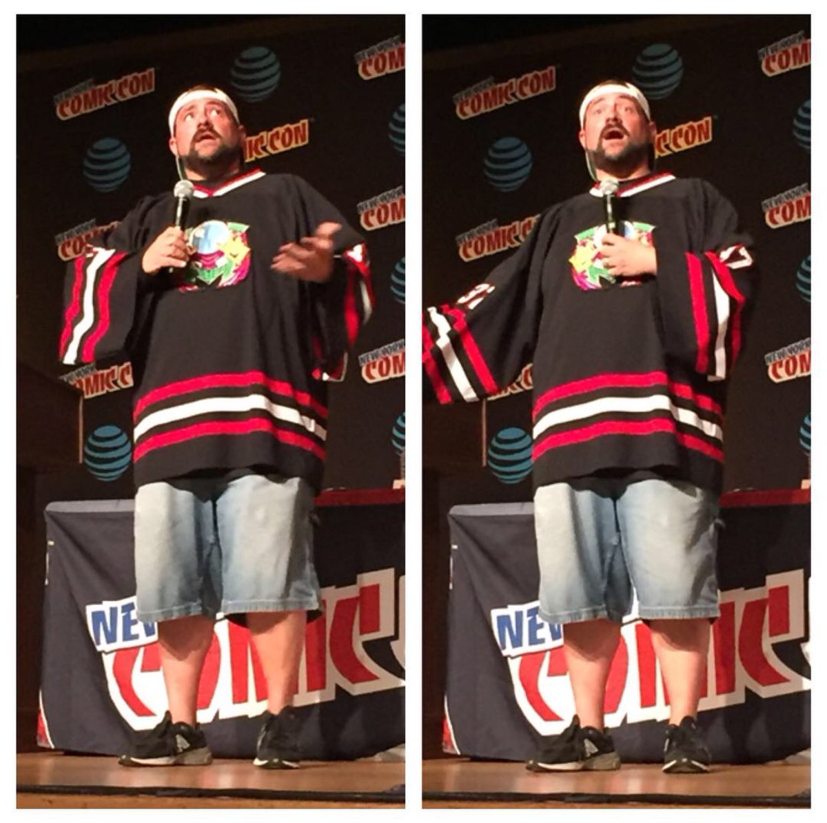 RT @NY_Comic_Con: .@ThatKevinSmith takes the stage and brings the laughs to #NYCC! https://t.co/OSPc8fRiqb