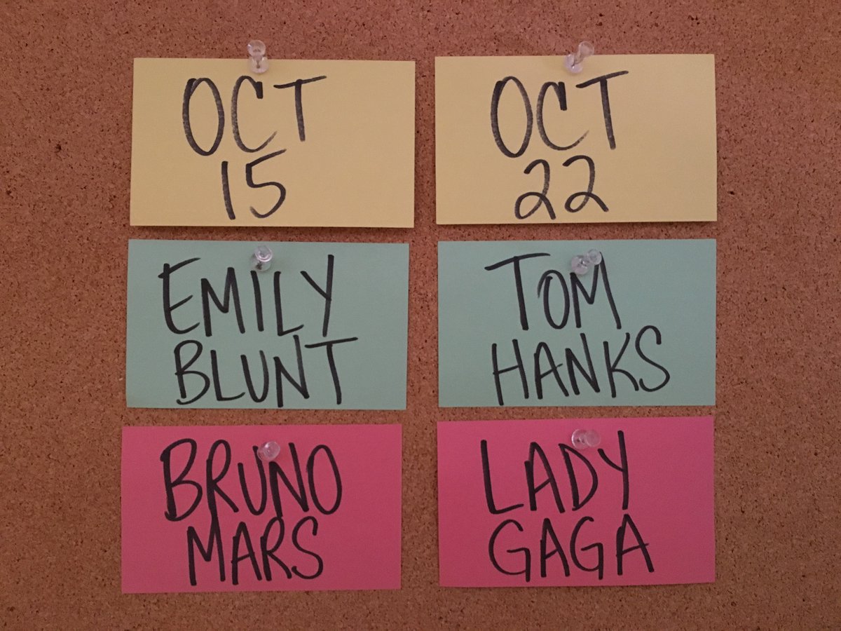 RT @nbcsnl: October just got even better. #SNL https://t.co/T5fjYgz8ZV