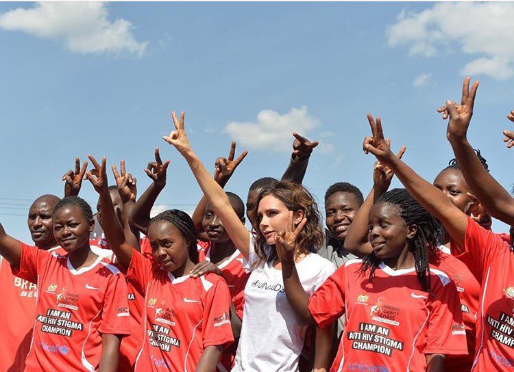 Maisha League girls team x #knowyourstatus @UNAIDS XVB https://t.co/LVGxF10nYj