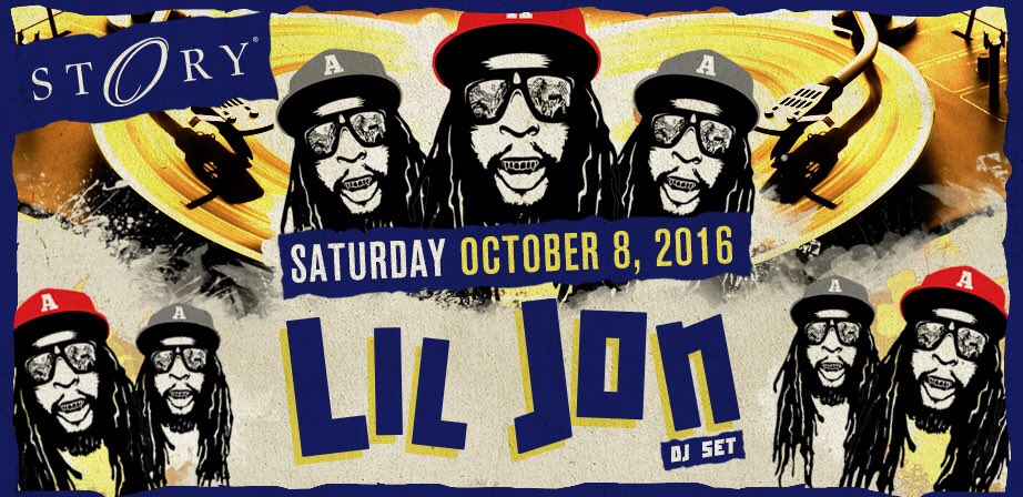 RT @STORYmiami: If you ain't getting crunk, get the fvck out the club! @LilJon TONIGHT! #SaturdayNight https://t.co/NuuO6utJb6