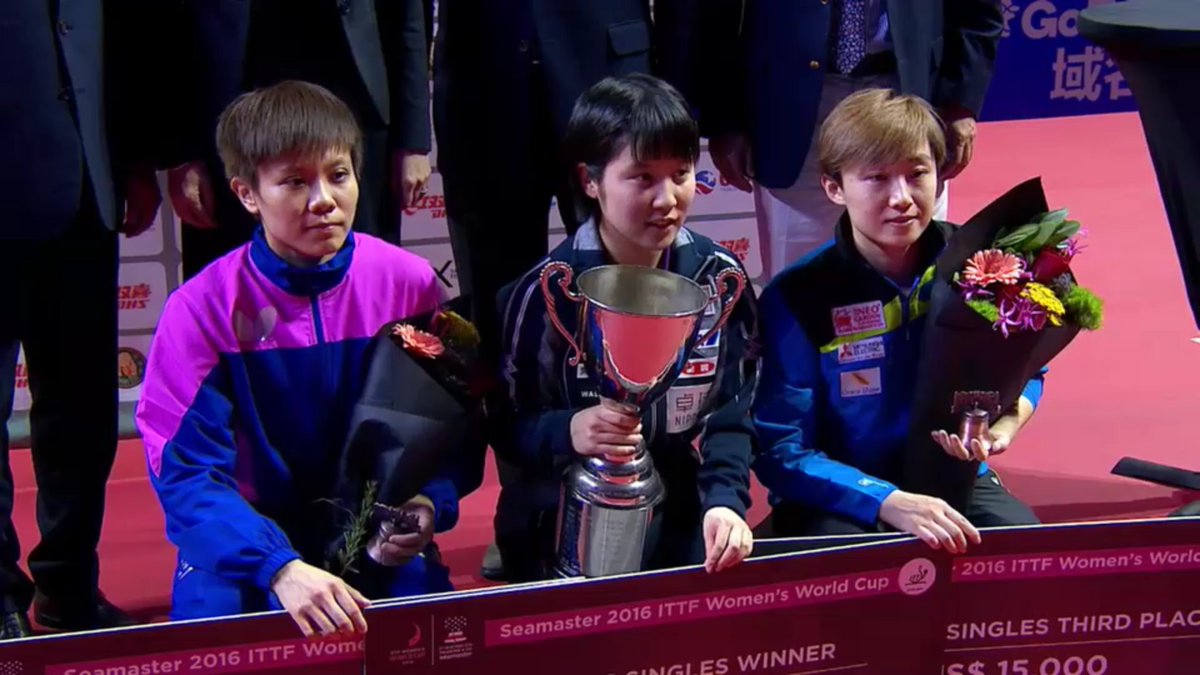 「平野美宇 X 平野美宇選手女子卓球ワールドカップ優勝」リアルタイムツイート