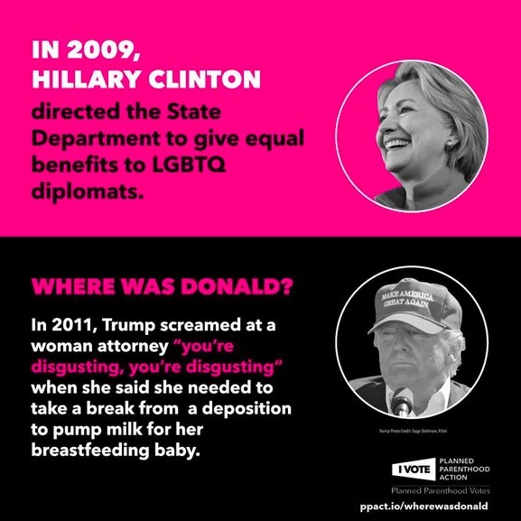 RT @CecileRichards: About those 30 years... 

#Debate #ImWithHer https://t.co/1T9L8CzKKb