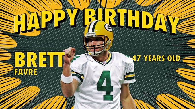 Brett Favre’s Birthday Celebration | HappyBday.to
