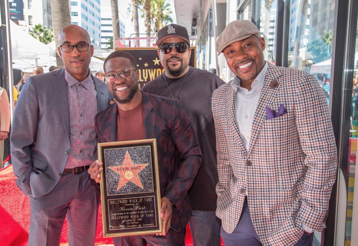 Congrats to the homie @KevinHart4real on receiving his star on the Walk of Fame. Well deserved. #Repost https://t.co/gfdY94jfcG