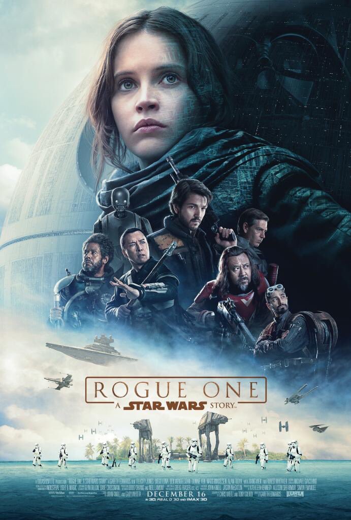 New @starwars #RogueOne poster! Don't miss tomorrow the new trailer !!???????? https://t.co/bGZDFZkEDX
