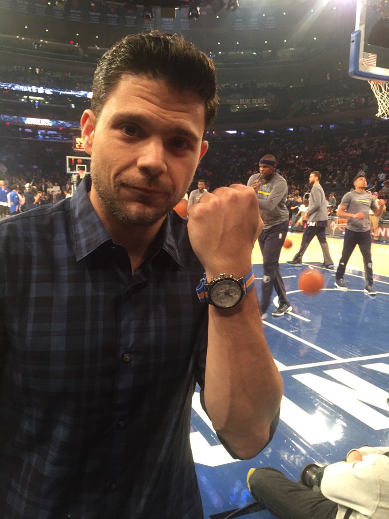 Love my new @nyknicks @TISSOT watch! This is our year! #ThisIsYourTime get yours here https://t.co/6E3wbziOAQ https://t.co/jW5E6zxcds