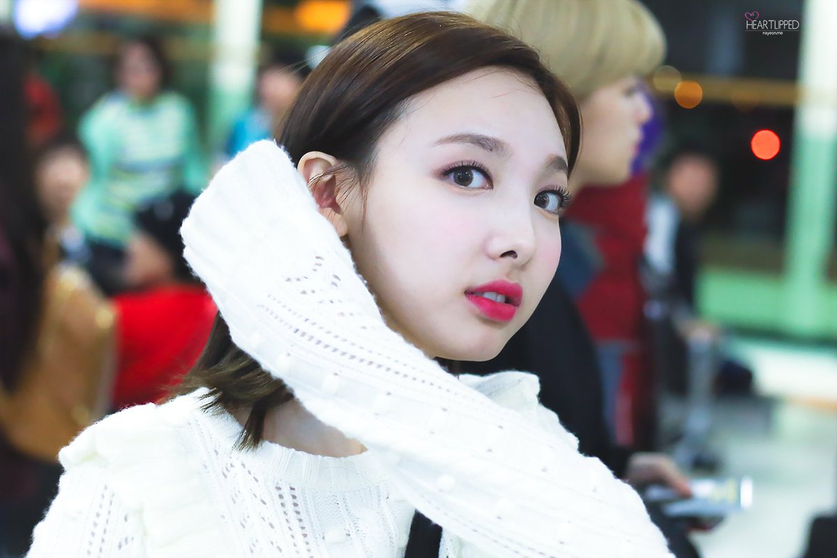 TWICE 트와이스 미나 나연 NAYEON 사나 쯔위 heartlipped