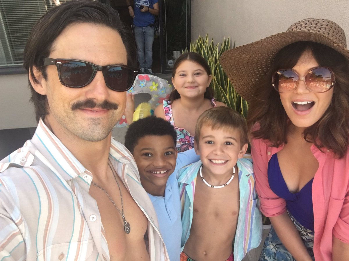 The Pearsons are going to the pool. All new episode of #ThisIsUs TONIGHT at 9/8c on @nbc. https://t.co/KM20IZcUKL