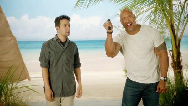 RT @broadwaycom: Don’t text during #Moana. Love, @Lin_Manuel & @TheRock: https://t.co/6dVRJDsyKP https://t.co/QHEjZCnbdX