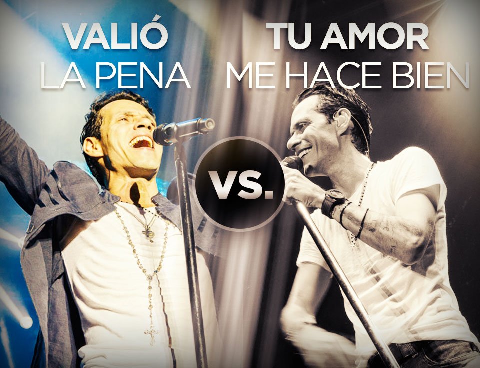 #MiGente, if you had to choose one of these songs, which one would it be? #VSMarcAnthony https://t.co/0CedA8nwHw