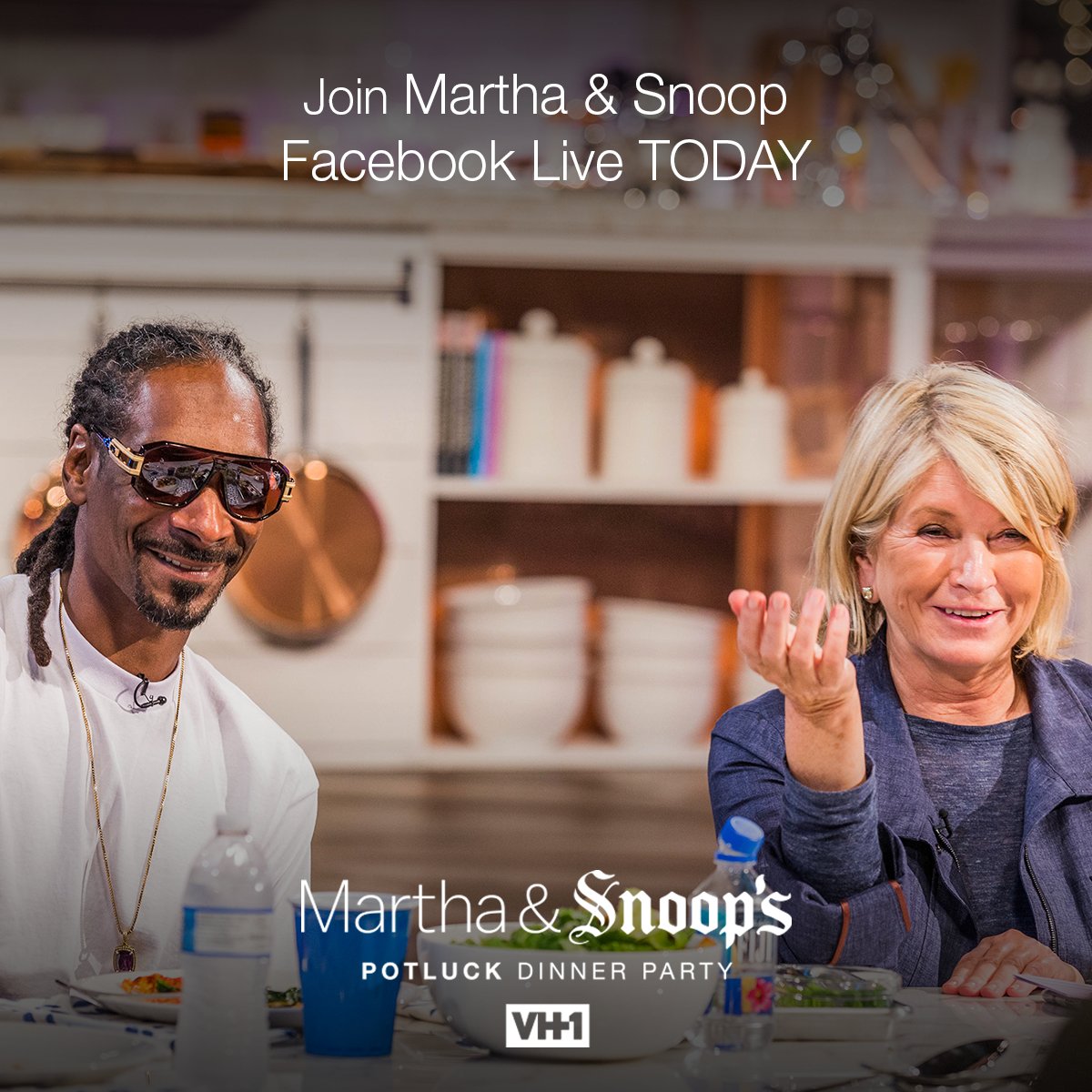 Me n @MarthaStewart. Its abt to be on.????  watch us in abt 10 minutes on https://t.co/rSHycJJJfg #MarthaAndSnoop https://t.co/jrIHUlyxHB