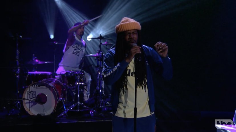 RT @RollingStone: Watch D.R.A.M. and Travis Barker perform 