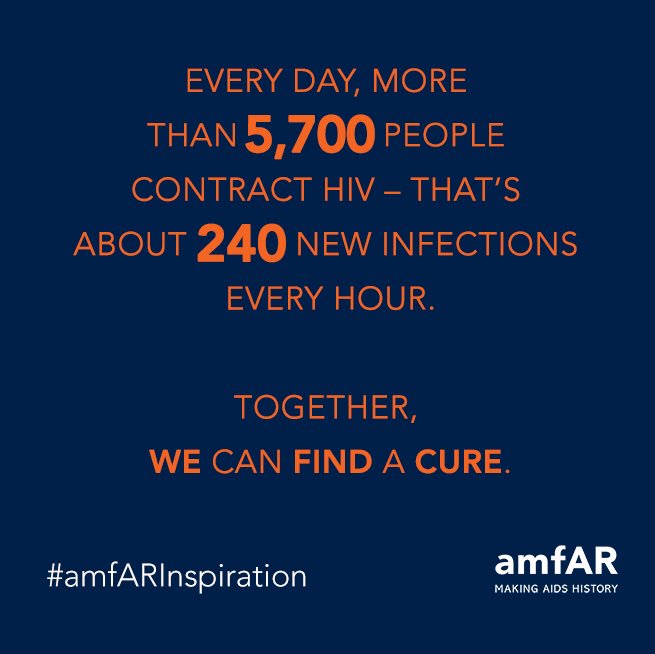 Proud to support @amfAR tonight as an Event Chair for #amfARInspiration. Together, we can find a cure for #HIV https://t.co/lvXhITVkVk