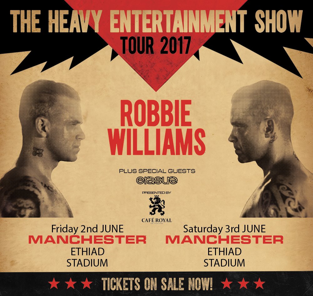 Second Manchester date added! https://t.co/6YkBcJsjMI #TheHeavyEntertainmentShow Tour https://t.co/FSlKbDJSHK