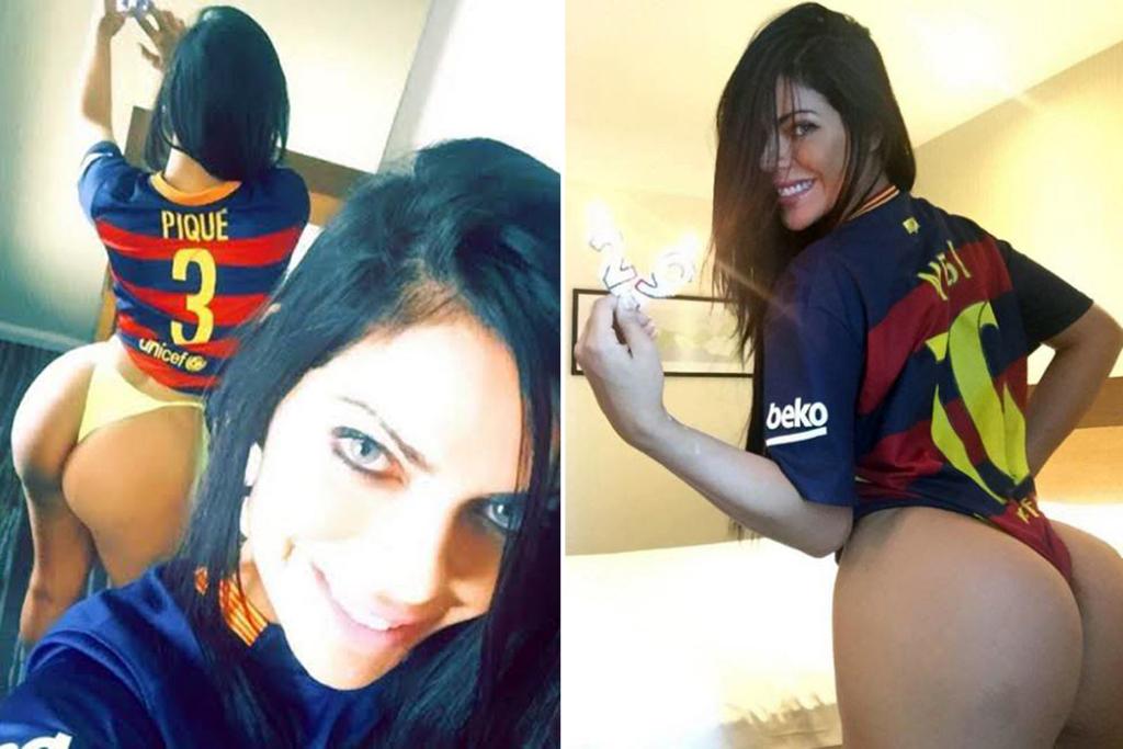 RT @SunSport: Miss Bum Bum strips off again for Lionel Messi and Gerard Pique https://t.co/BROb4xQYuh https://t.co/TmRYO3lLZ7