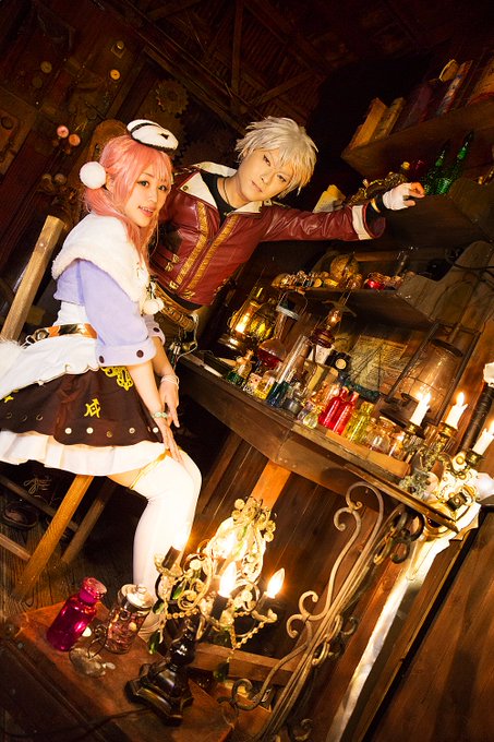 【※コスプレ※】『 エスカ&ロジーのアトリエ 』君がくれた、揺るがない場所。ロジー:カズ様( )エスカ:ひよこ。 【※コスプレ※】『 エスカ&ロジーのアトリエ 』君がくれた、揺るがない場所。ロジー:カズ様( )エスカ:ひよこ。