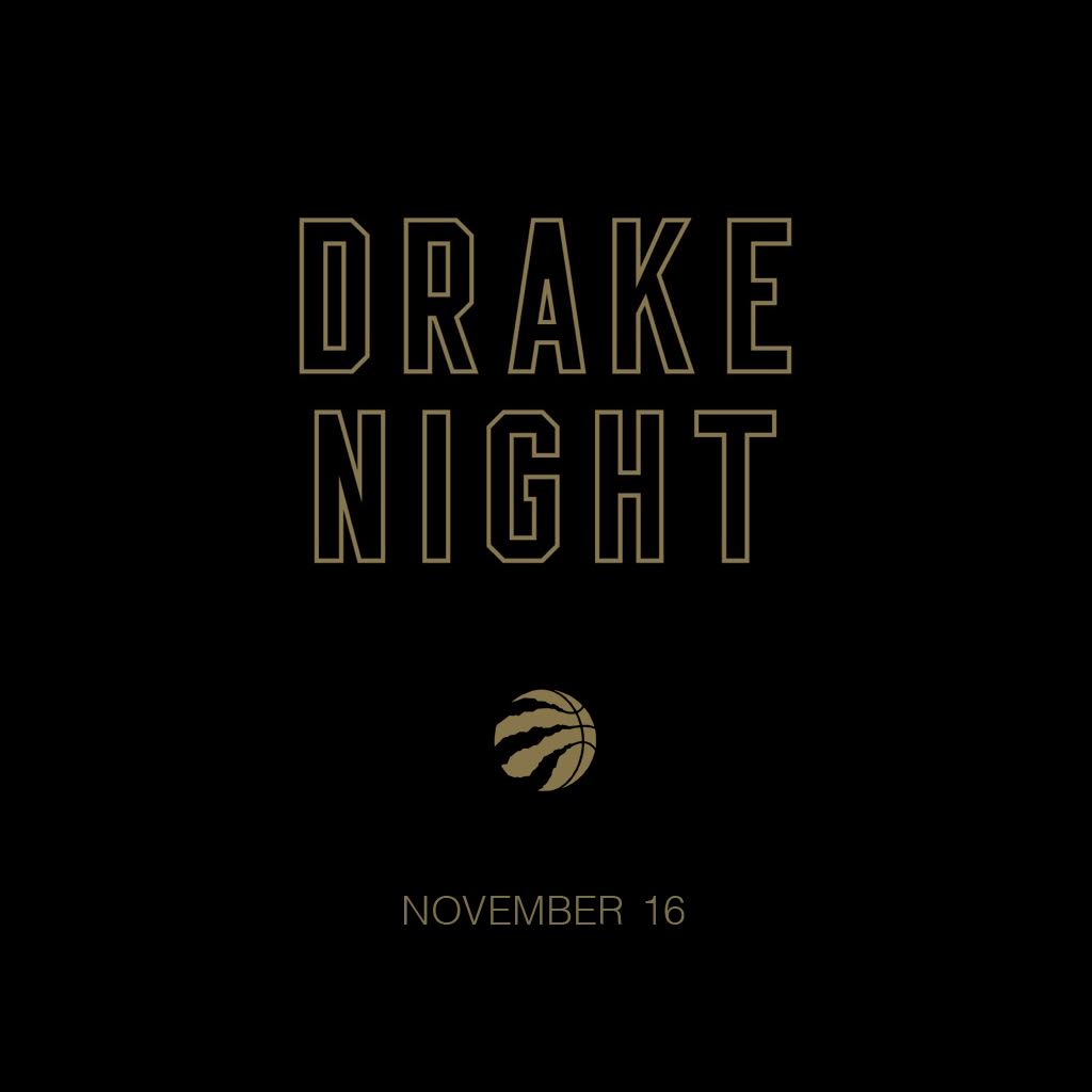 Drake Night 2016. 11.16.16. @Raptors. 