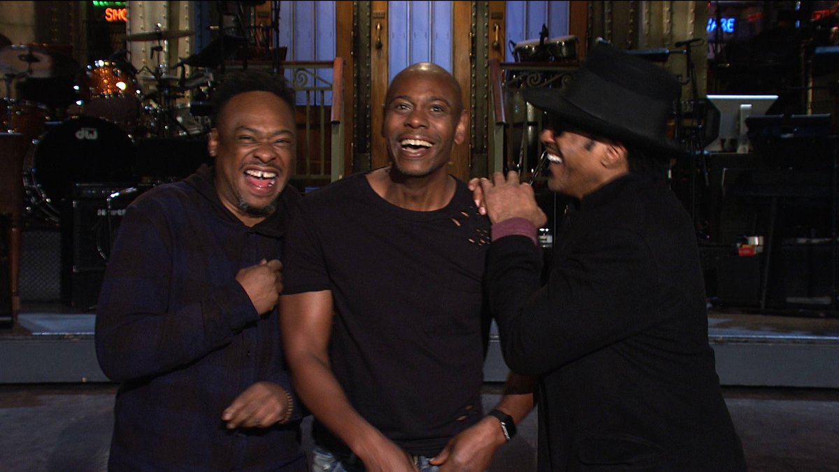 RT @nbcsnl: Dave Chappelle hosts #SNL this weekend with musical guest @ATCQ! https://t.co/c5XqA76Eex