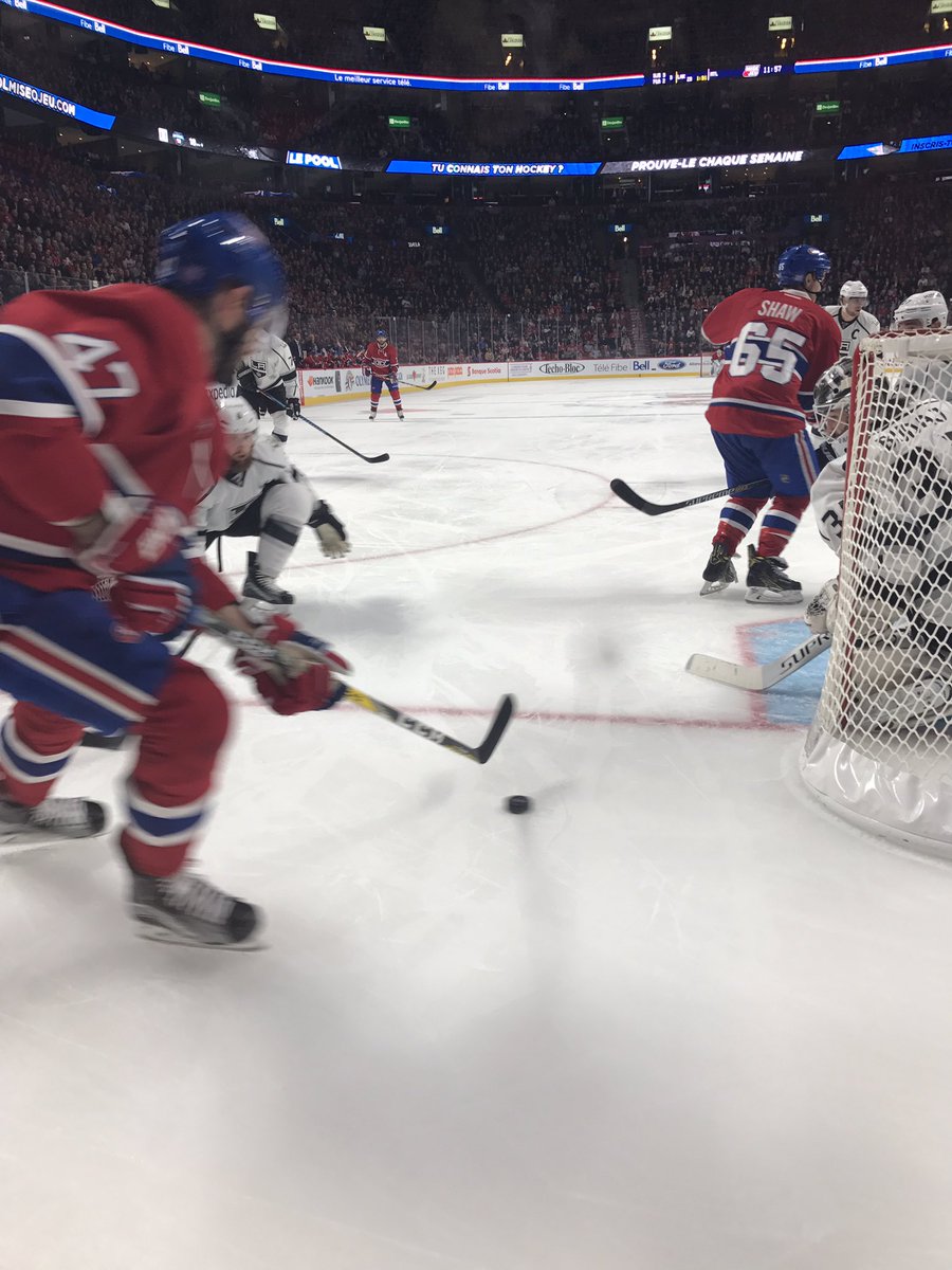 Great time tonight at @CanadiensMTL game... thanks for hospitality and awesome experience. https://t.co/XHExMKP4pw