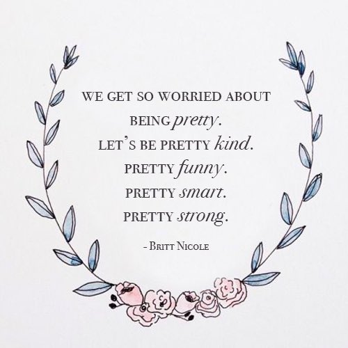 Pretty comes in all kinds. ???? #BrittNicole #SundayThoughts #QOTD https://t.co/LsvJQdlsRb