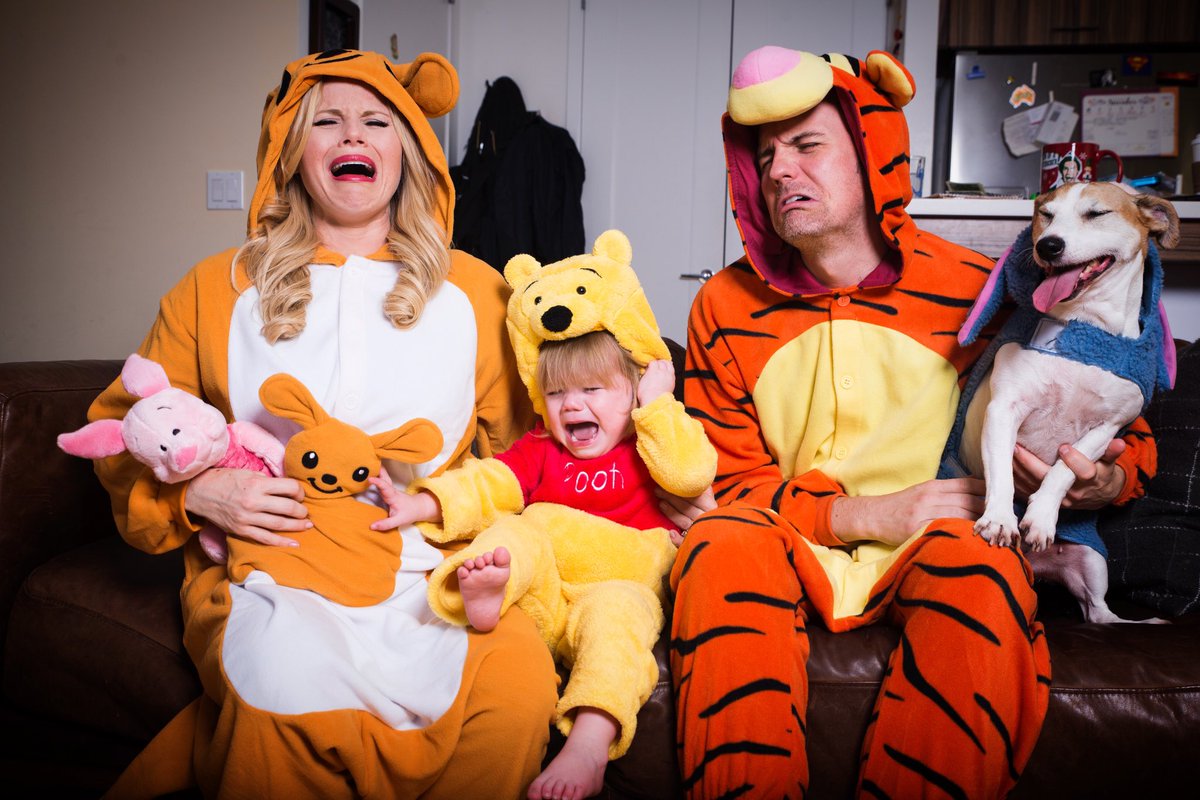 Have a screamin' Halloween! Love, the Winnie The Pooh Crew! @BrianGGallagher ????: @jennyanina https://t.co/LgsnRHELSt