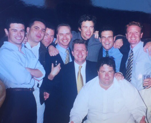 This is the BEGINNING of the bachelor party. All other photos have been confiscated. #ThrowbackThursday https://t.co/OmhOFl8yyu