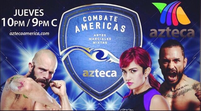 Love watching my beautiful #MMA bestie @Nicdali at #CombateAmericas on @UFCFightPass & @AztecaUS https://t.co/TrA79aIuOd