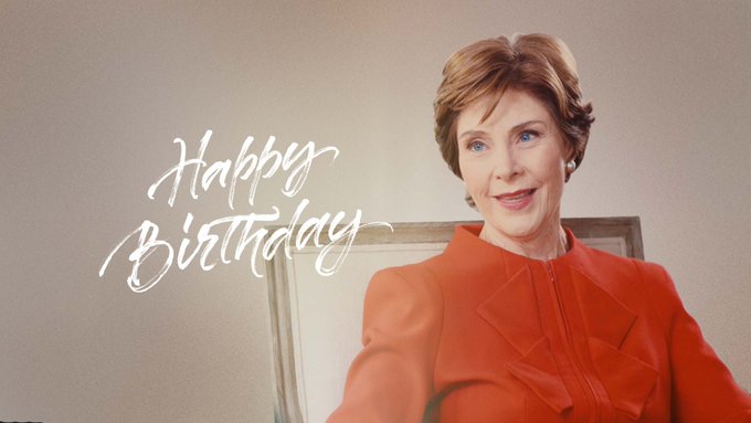 Laura Bush’s Birthday Celebration | HappyBday.to