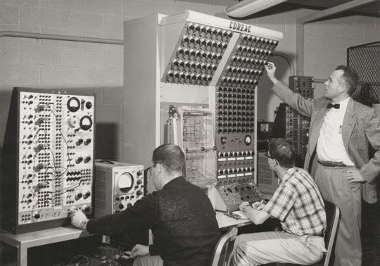 The first Cornell Electronic Analog Computer (COREAC), circa 1960s